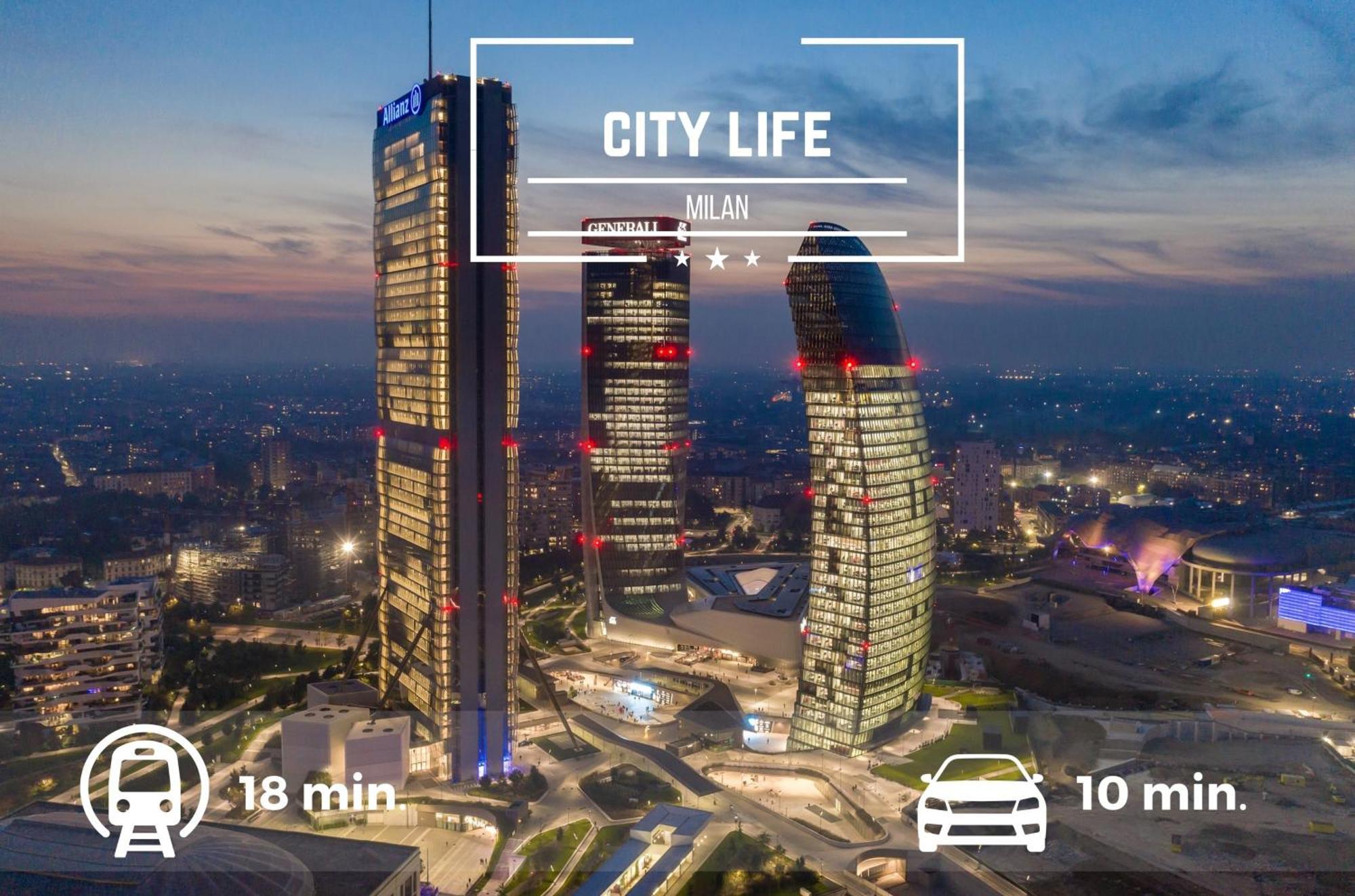 Industrial Loft In Maciacchini - Metro 50M Smartworking & Netflix Lejlighed Milano Eksteriør billede